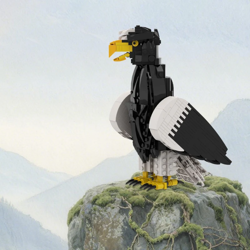 (Gobricks version) 781pcs MOC-211400 Steller's Sea Eagle - Image 10