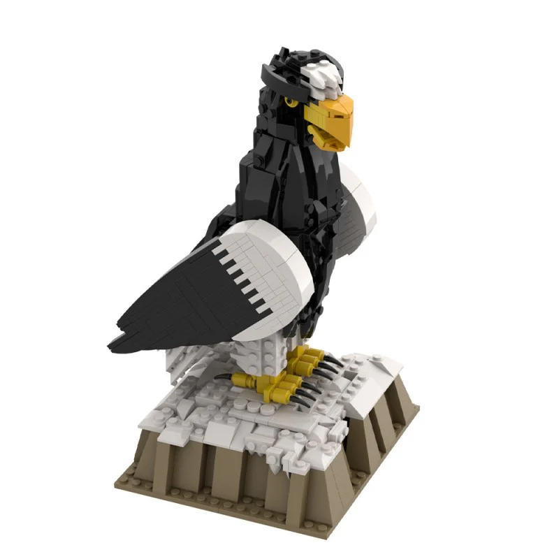 (Gobricks version) 781pcs MOC-211400 Steller's Sea Eagle - Image 2