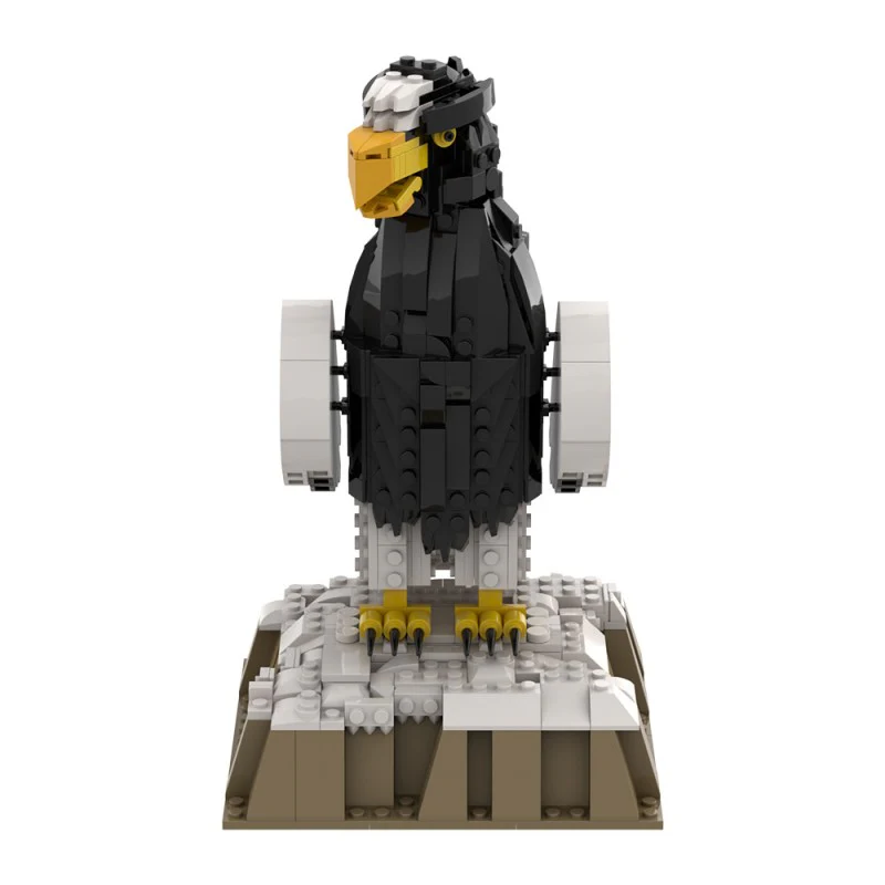 (Gobricks version) 781pcs MOC-211400 Steller's Sea Eagle - Image 3