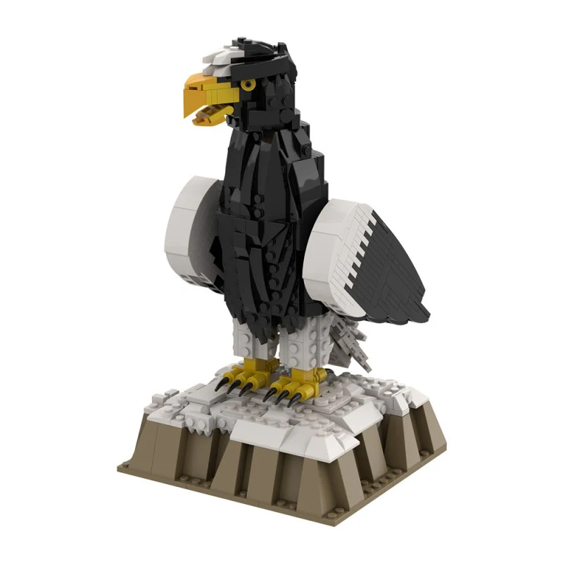 (Gobricks version) 781pcs MOC-211400 Steller's Sea Eagle - Image 4