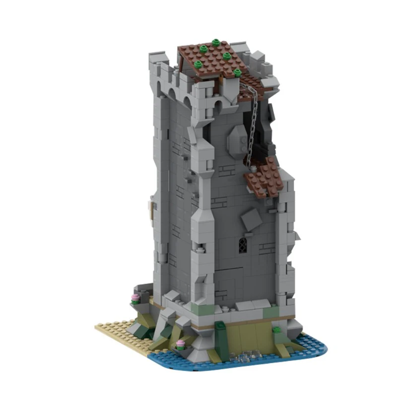 (Gobricks version) 783 pcs MOC-115706 Abandoned Tower - 31120 Alternate - Image 5