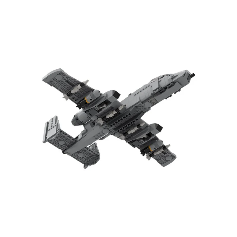 (Gobricks version) 793PCS MOC-174669 A-10 Thunderbolt II - Image 3