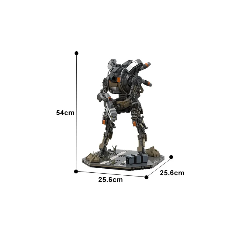 (Gobricks version) 800pcs MOC North Star Titan LEGO Compatible - Image 2