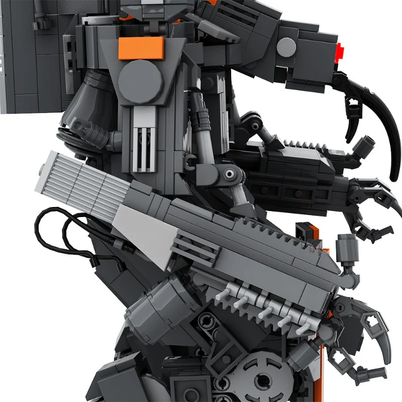 (Gobricks version) 800pcs+ MOC Alien prawn building block model Titan - Image 7