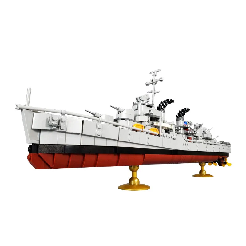 (Gobricks version) 800pcs+ MOC Fletcher-class Destroyer - Image 2