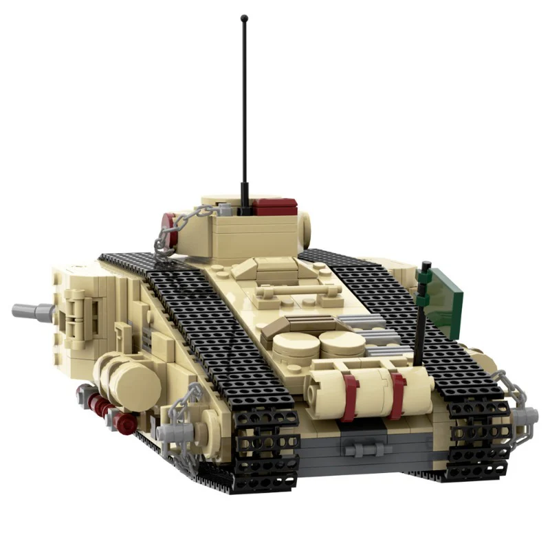 (Gobricks version) 800pcs+ MOC Raiders of the Lost Ark 3 Tank LEGO Compatible - Image 5