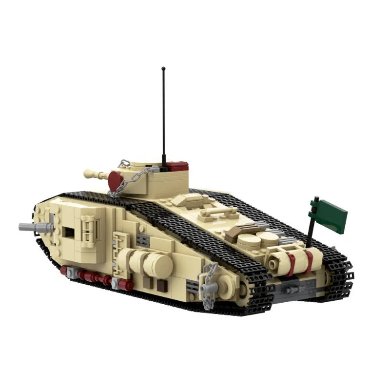 (Gobricks version) 800pcs+ MOC Raiders of the Lost Ark 3 Tank LEGO Compatible - Image 6