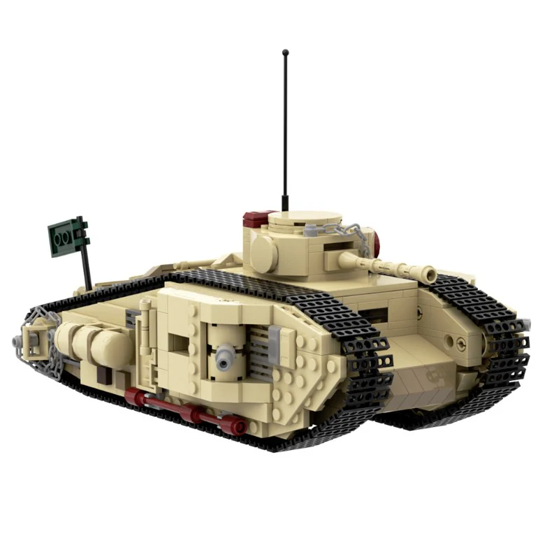 (Gobricks version) 800pcs+ MOC Raiders of the Lost Ark 3 Tank LEGO Compatible - Image 7
