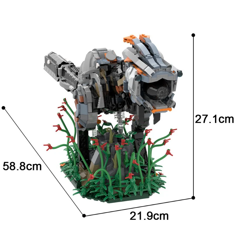 (Gobricks version) 800pcs+ MOC Red-eyed observer - Image 4