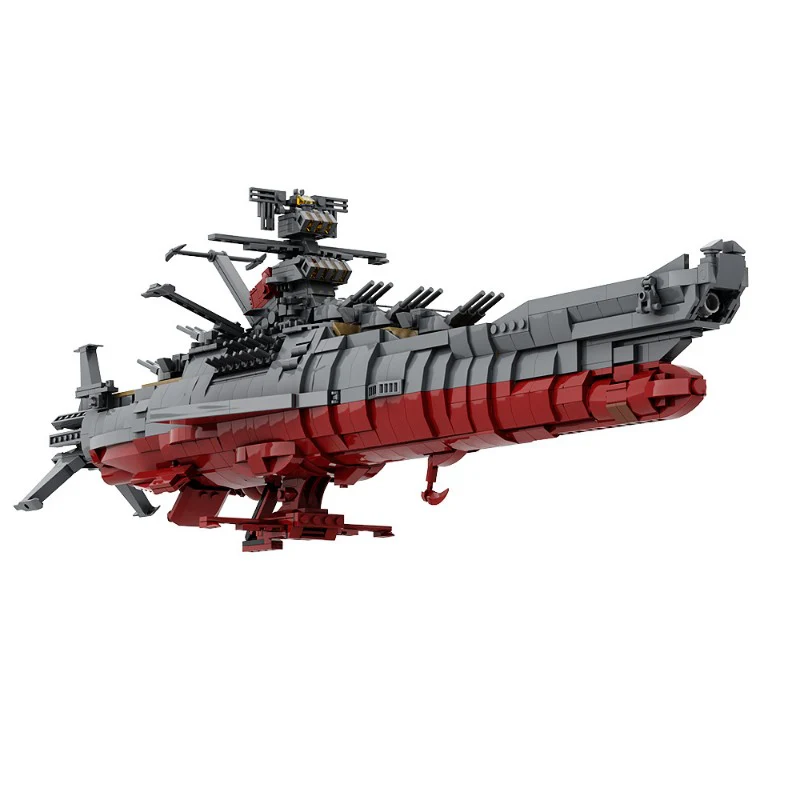 (Gobricks version) 800pcs+ MOC Space battleship yamato - Image 5