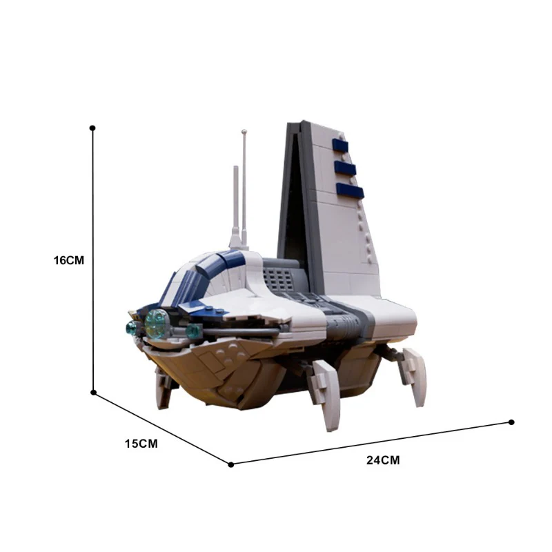 (Gobricks version) 800pcs+ MOC Space Shuttle Aviation Model - Image 4
