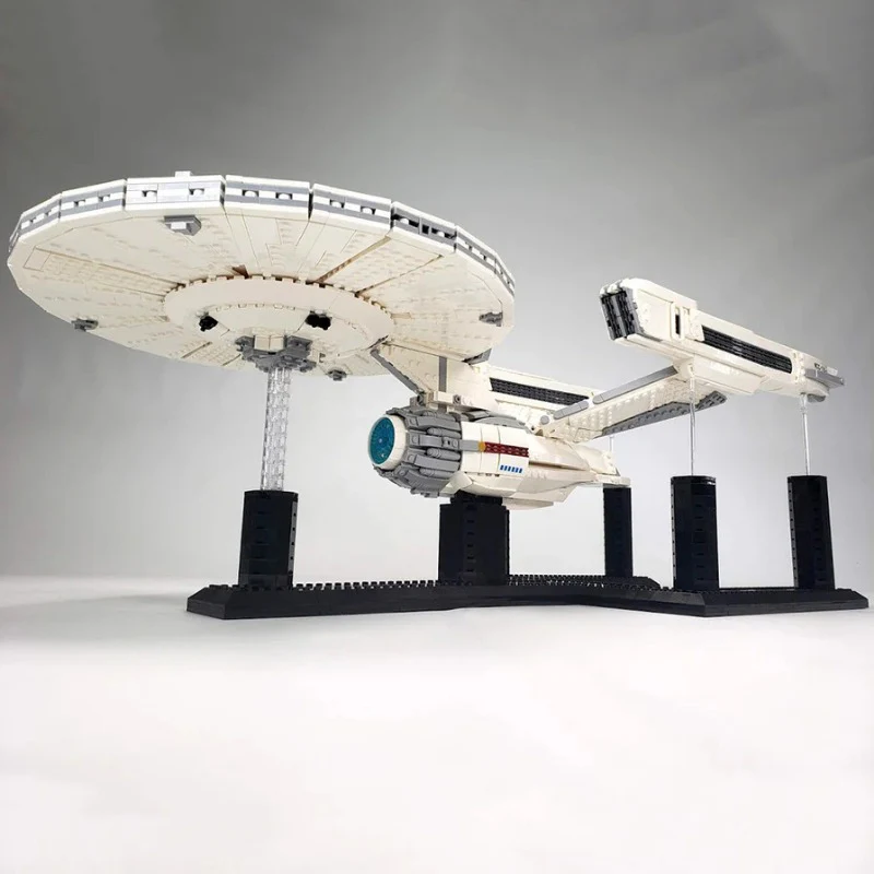 (Gobricks version) 800pcs MOC star trek——Enterprise - Image 7