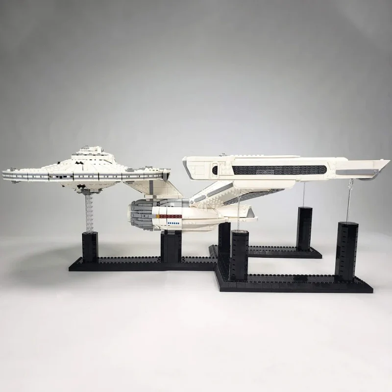 (Gobricks version) 800pcs MOC star trek——Enterprise - Image 8