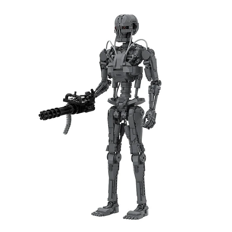 (Gobricks version) 800pcs+ MOC Terminator series T-800 robots - Image 2