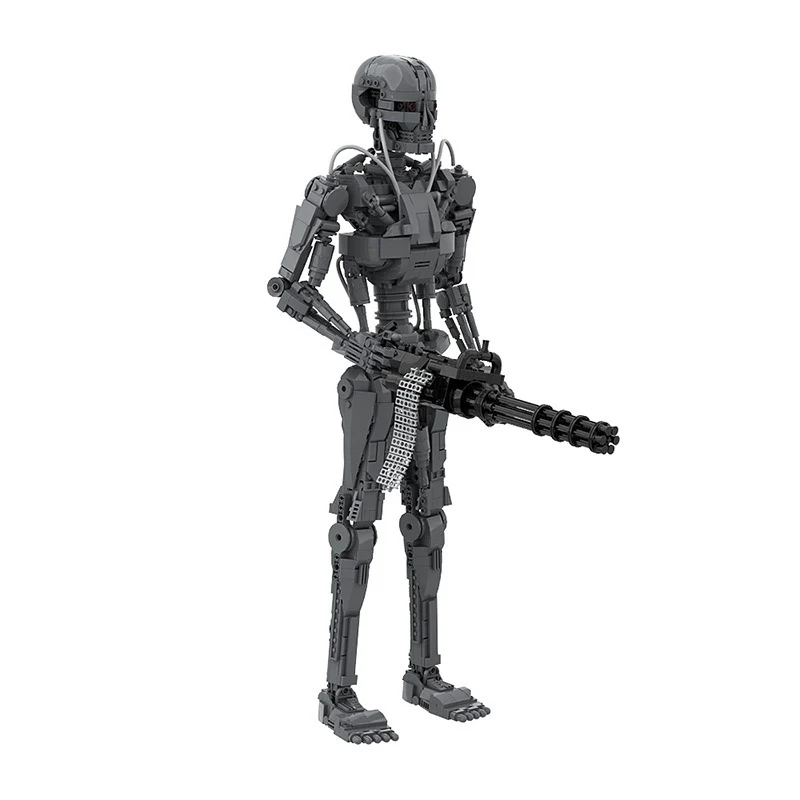 (Gobricks version) 800pcs+ MOC Terminator series T-800 robots - Image 3
