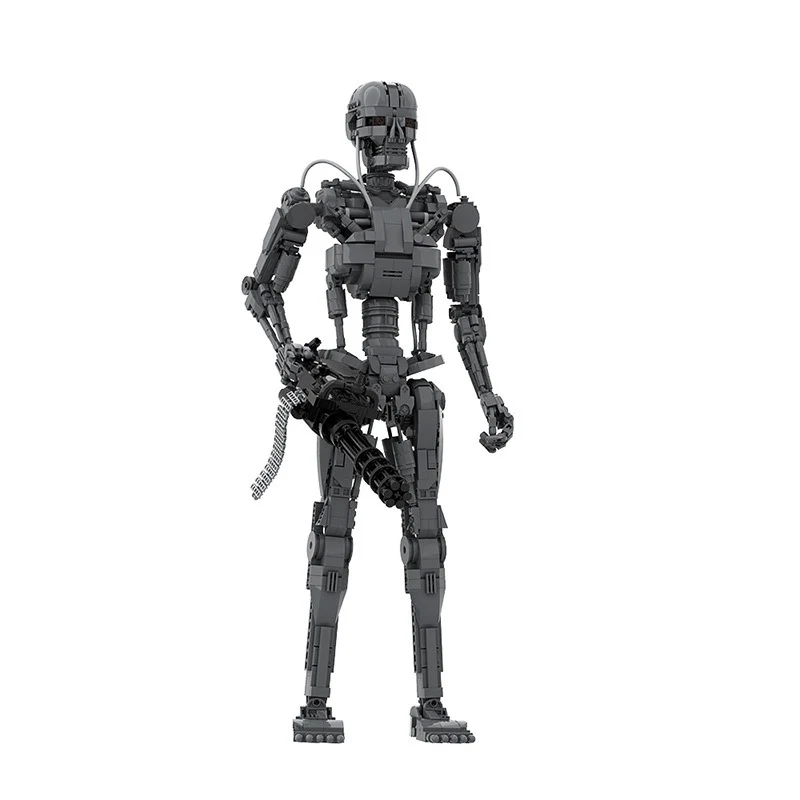 (Gobricks version) 800pcs+ MOC Terminator series T-800 robots - Image 5