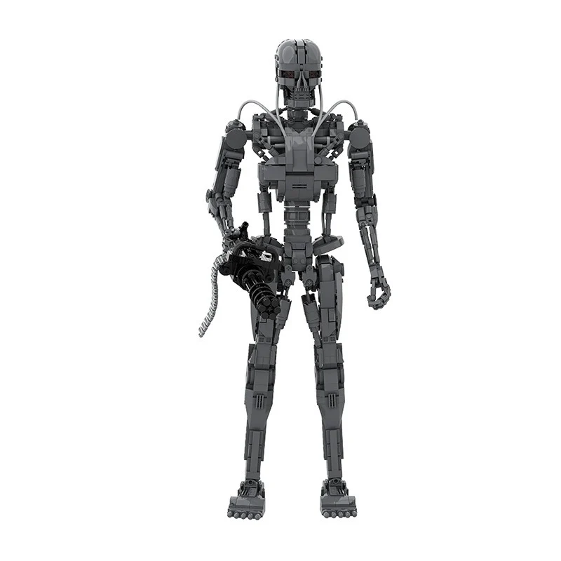 (Gobricks version) 800pcs+ MOC Terminator series T-800 robots - Image 7