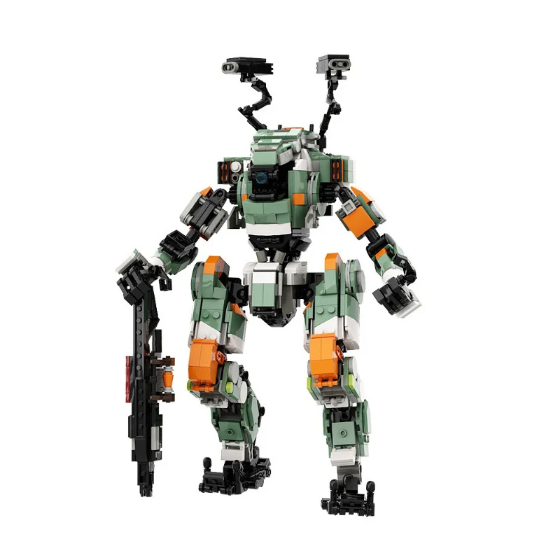 (Gobricks version) 800pcs+ MOC Titanfall Assembly Robot - Image 5