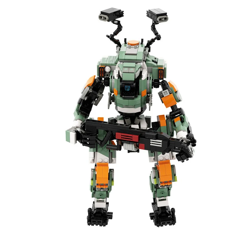 (Gobricks version) 800pcs+ MOC Titanfall Assembly Robot - Image 7