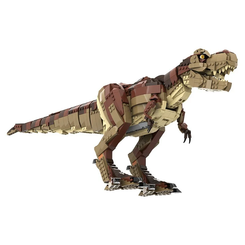 (Gobricks version) 1508pcs MOC T. Rex Redesign 75936 LEGO Compatible - Image 3