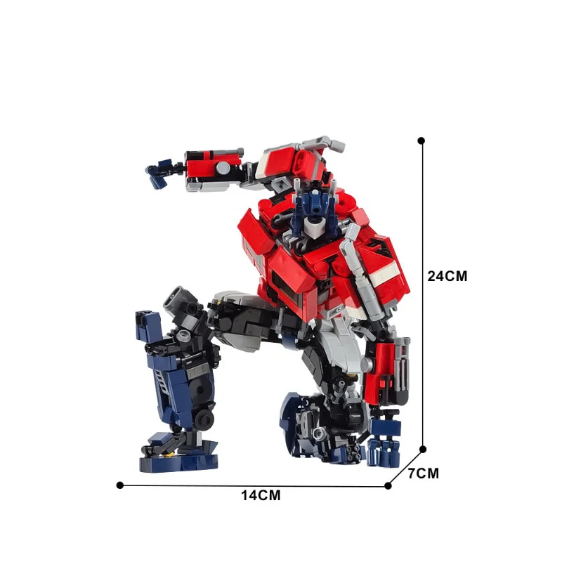 (Gobricks version) 827pcs MOC-157017 Optimus Prime Bumblebee Movie - Image 4