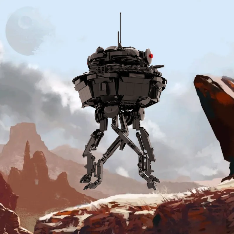 (Gobricks version) 835pcs MOC Imperial Probe Droid - UCS Scale - Image 10