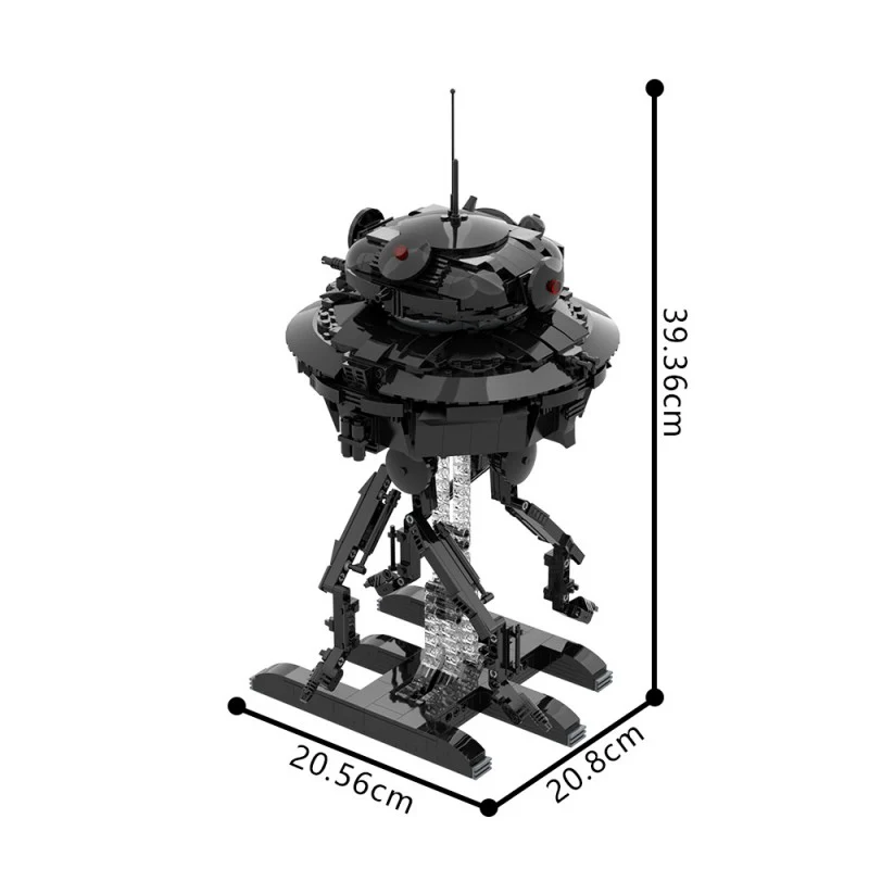 (Gobricks version) 835pcs MOC Imperial Probe Droid - UCS Scale - Image 6