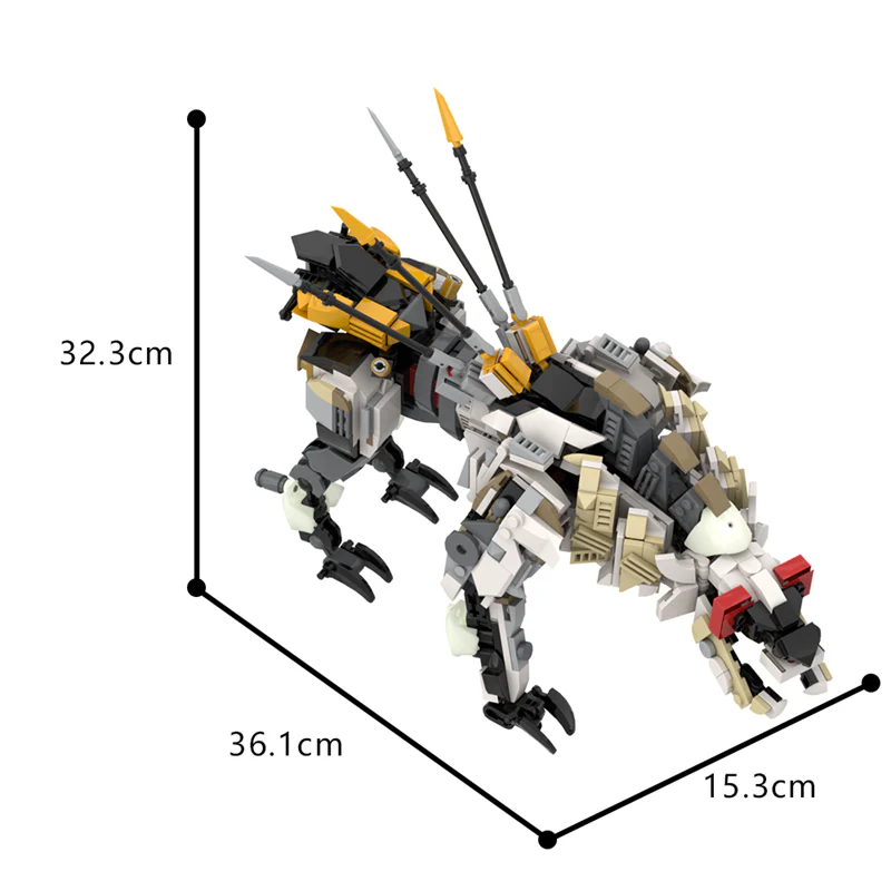 (Gobricks version) 839pcs MOC Horizon Ravager - Image 9