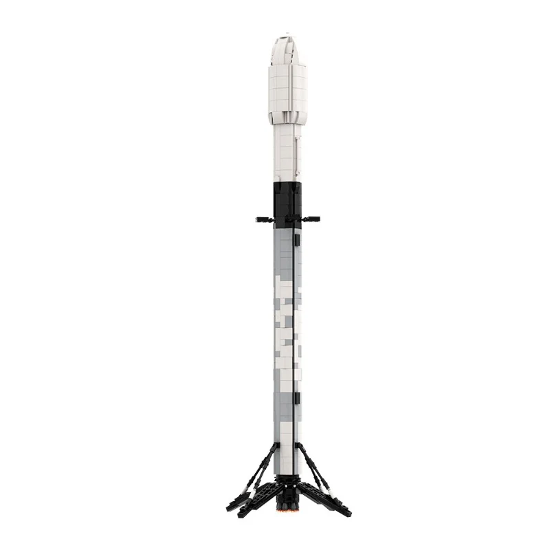 (Gobricks version) 868pcs MOC-41953 Ultimate Space X Falcon 9 - Image 6