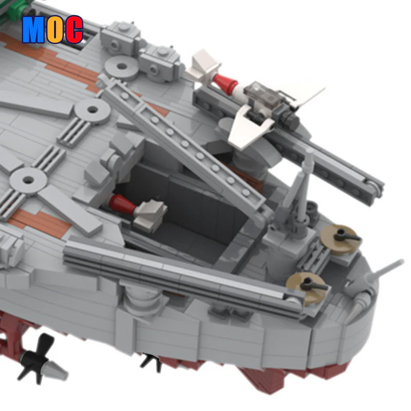 (Gobricks version) 8717pcs  MOC-37260 IJN Yamato 1:200 - Image 4