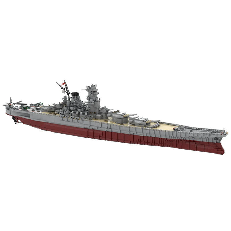 (Gobricks version) 8717pcs  MOC-37260 IJN Yamato 1:200 - Image 5