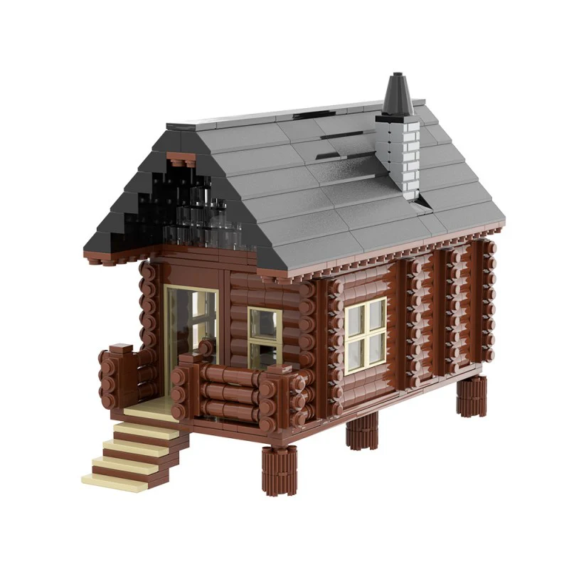 (Gobricks version) 898pcs MOC Wood Cabin - Image 3