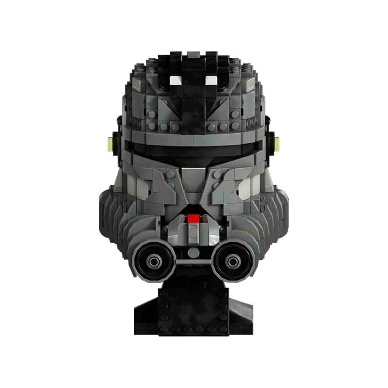 (Gobricks version) 900pcs MOC-144442  Bad Batch Helmet - ECHO - Image 2