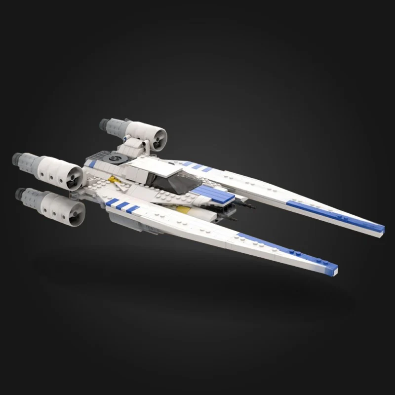 (Gobricks version) 916pcs MOC-218615 Andor's White U Wing (2.0 Update) - Image 10
