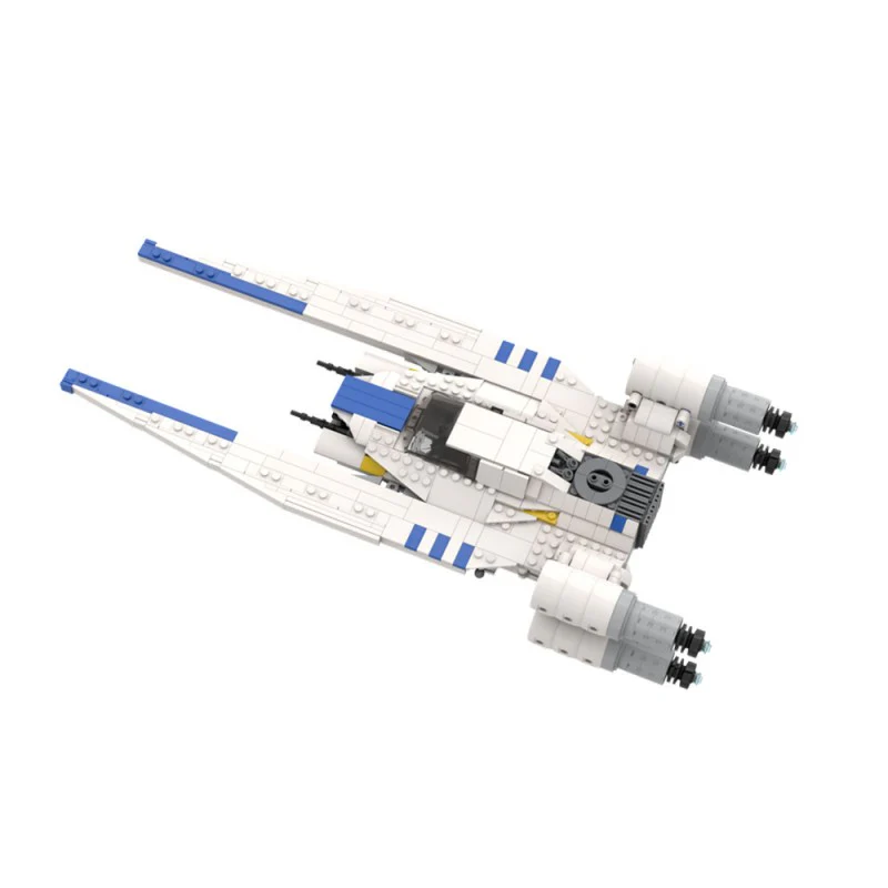(Gobricks version) 916pcs MOC-218615 Andor's White U Wing (2.0 Update) - Image 2