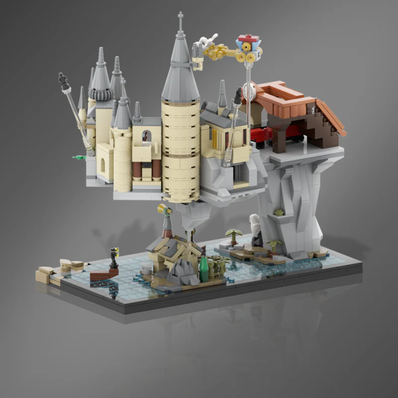 (Gobricks version) 920PCS Harry Potter - Hogwarts Castle of Witchcraft and Wizardry - Image 10