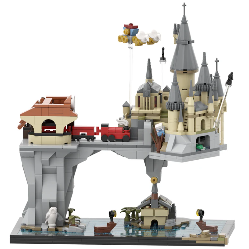 (Gobricks version) 920PCS Harry Potter - Hogwarts Castle of Witchcraft and Wizardry - Image 2