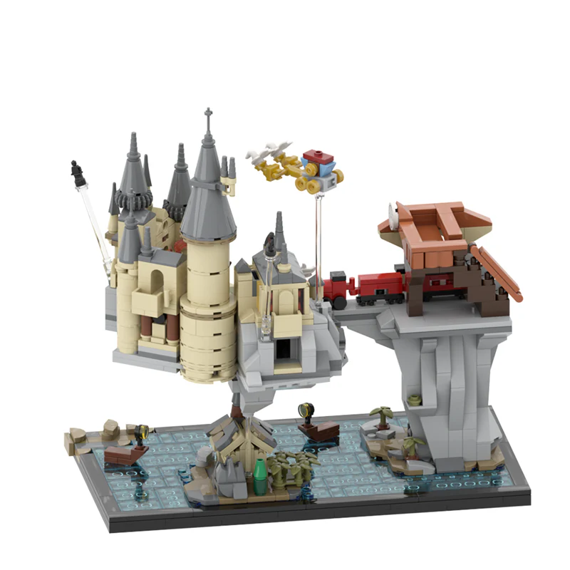 (Gobricks version) 920PCS Harry Potter - Hogwarts Castle of Witchcraft and Wizardry - Image 3