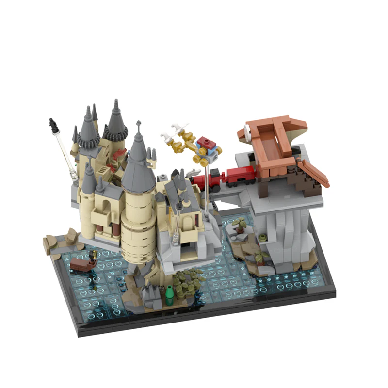 (Gobricks version) 920PCS Harry Potter - Hogwarts Castle of Witchcraft and Wizardry - Image 5