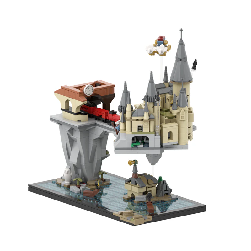 (Gobricks version) 920PCS Harry Potter - Hogwarts Castle of Witchcraft and Wizardry - Image 6