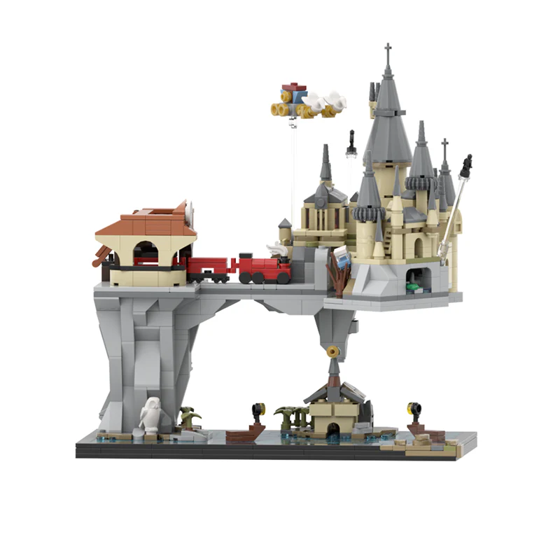 (Gobricks version) 920PCS Harry Potter - Hogwarts Castle of Witchcraft and Wizardry - Image 7