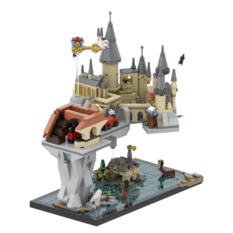(Gobricks version) 920PCS Harry Potter - Hogwarts Castle of Witchcraft and Wizardry - Image 8