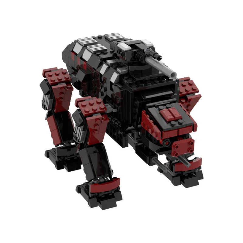 (Gobricks version) 931pcs MOC-179900 Helldivers 2 - Automaton Factory Strider - Image 2