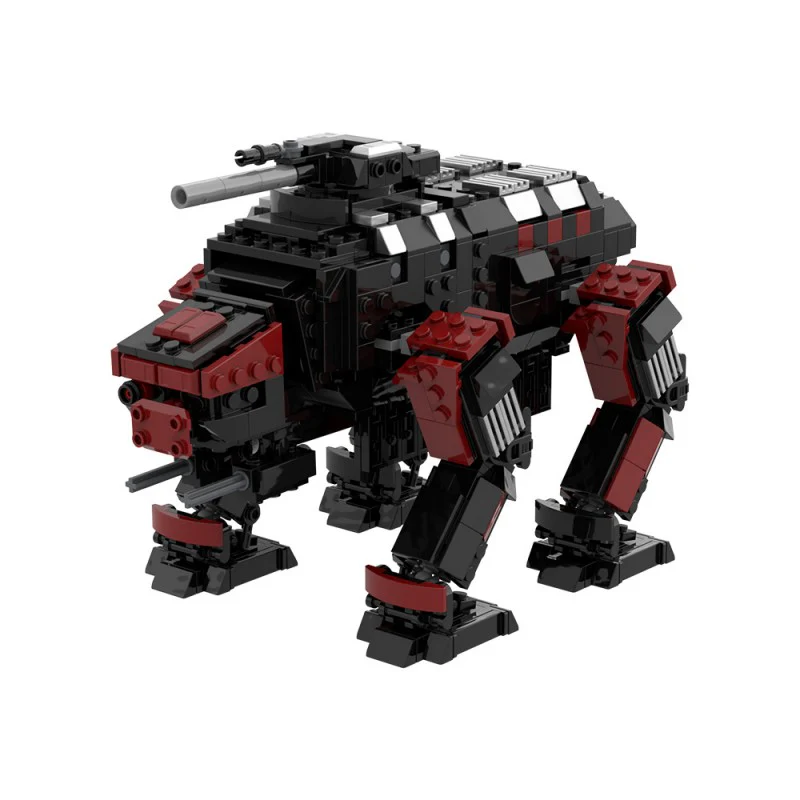 (Gobricks version) 931pcs MOC-179900 Helldivers 2 - Automaton Factory Strider - Image 4
