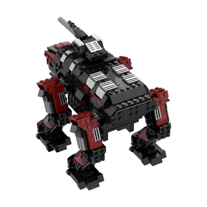(Gobricks version) 931pcs MOC-179900 Helldivers 2 - Automaton Factory Strider - Image 5