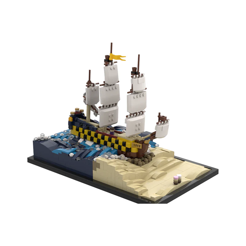 (Gobricks version) 933PCS MOC-184284 The Unicorn breaches through the dunes - Image 2