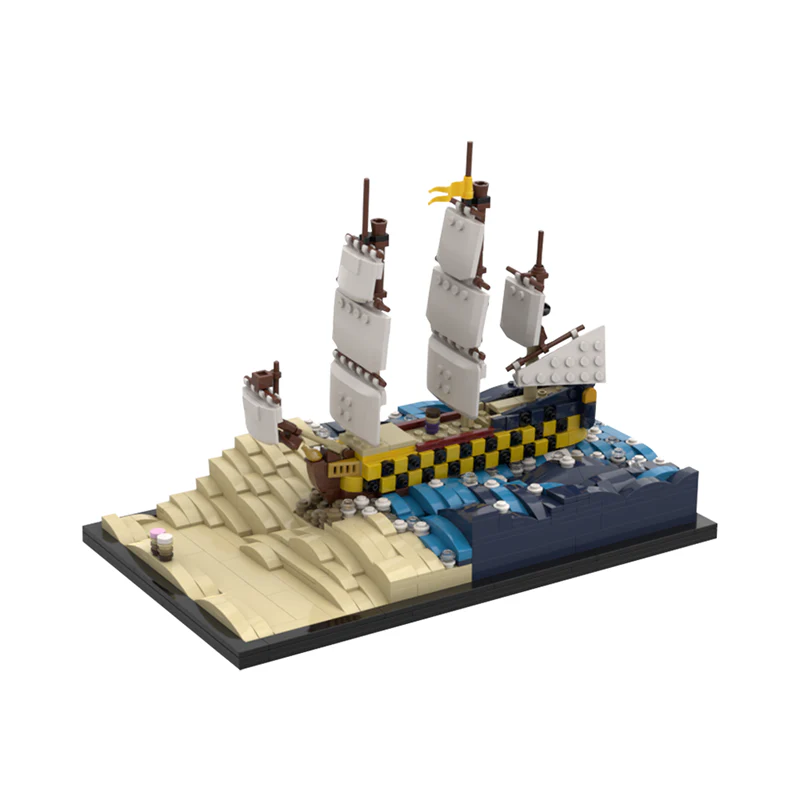 (Gobricks version) 933PCS MOC-184284 The Unicorn breaches through the dunes - Image 3