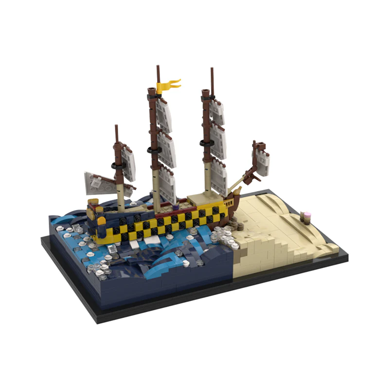 (Gobricks version) 933PCS MOC-184284 The Unicorn breaches through the dunes - Image 4