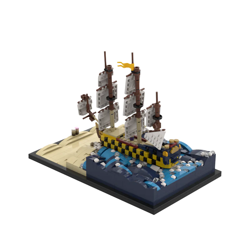 (Gobricks version) 933PCS MOC-184284 The Unicorn breaches through the dunes - Image 5