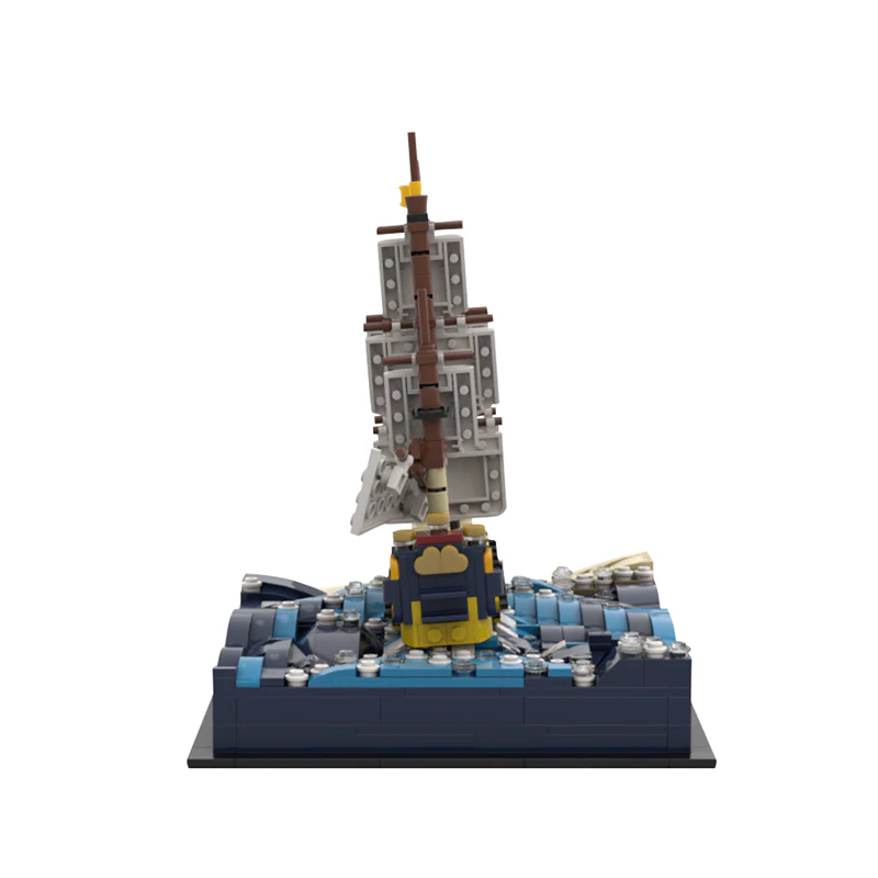(Gobricks version) 933PCS MOC-184284 The Unicorn breaches through the dunes - Image 6